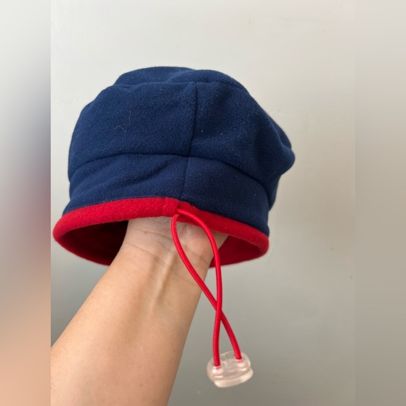 ROOTS 2002 Official Team USA Beanie Salt Lake Winter Games Fleece Beanie Hat NWT - Picture 4 of 6